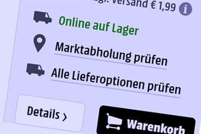 Porto sparen auf der Mediamarkt-Webseite